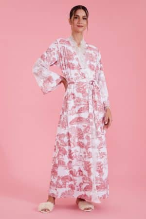 ROBE TOILE DE JOUY LONGO FRUITY LA ROUGE