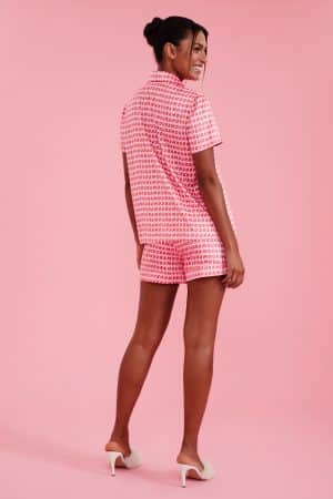 SHORT DOLL CETIM AMOUR LA ROUGE - Imagem 4
