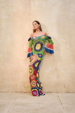 VESTIDO CROCHÊ CAETANA - NAMMOS